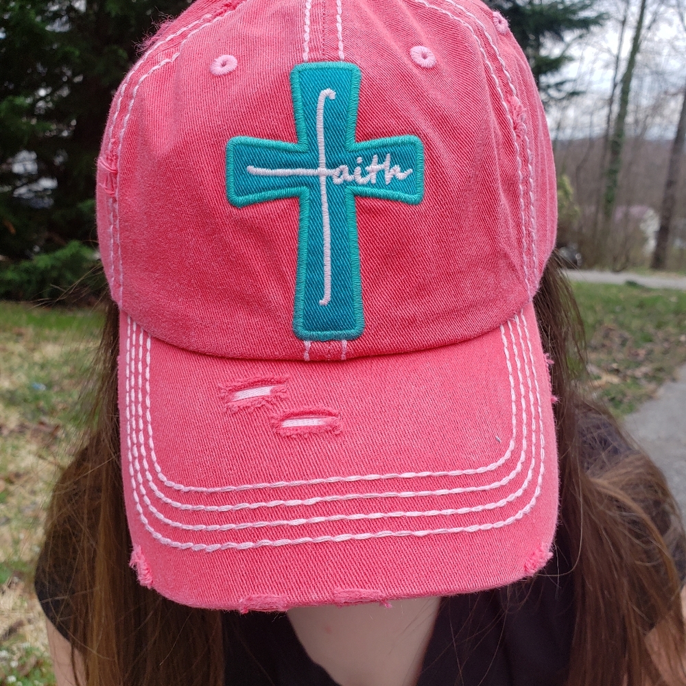 embroidered hat